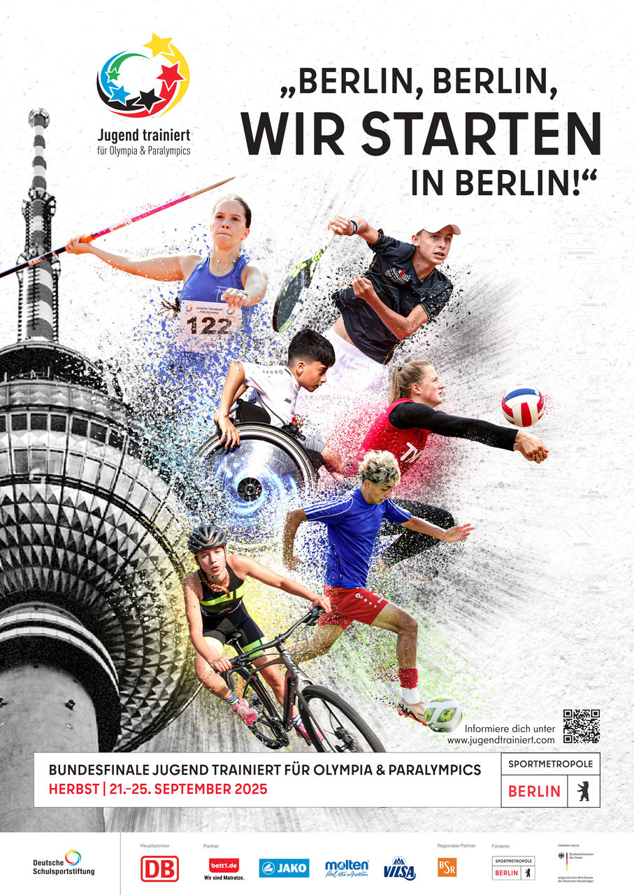 Plakat Jugend trainiert für Olympia