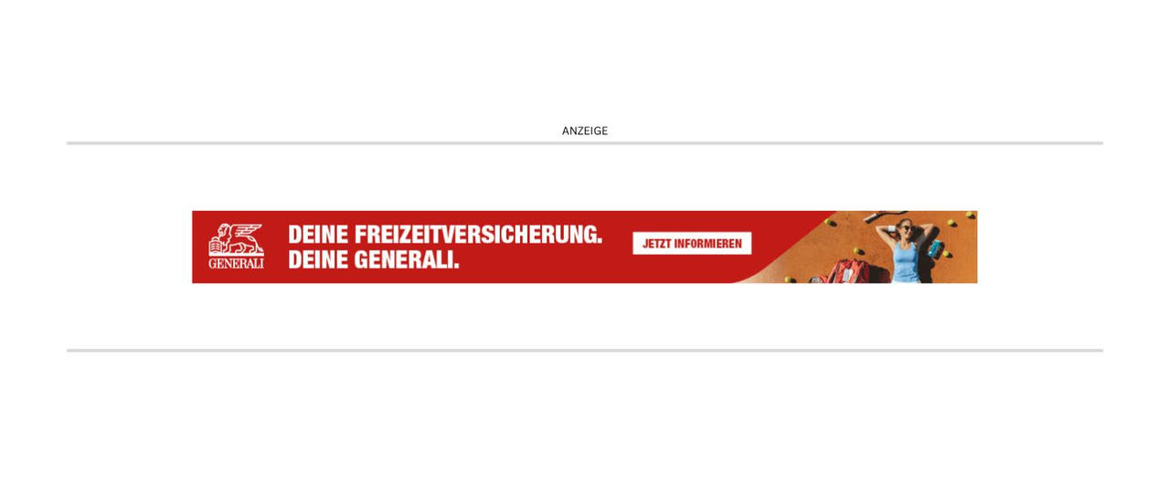 Werbebanner Generali
