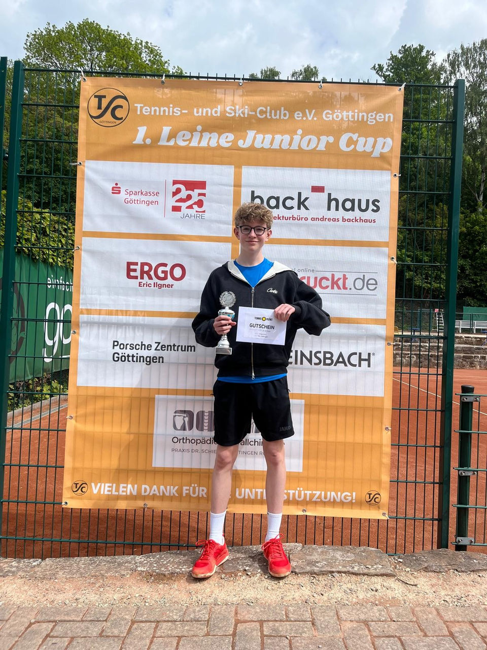 Speller-Tennistalent siegt beim DTB U16 – Turnier
