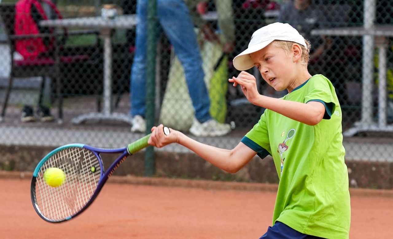 Robert Fiosins stand in Lippe im U9-Halbfinale