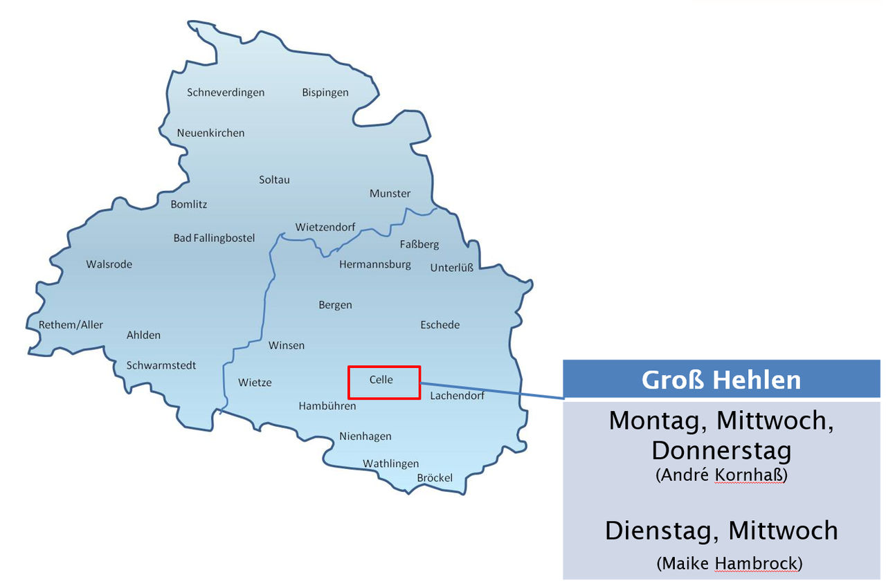 Stützpunkte Südheide