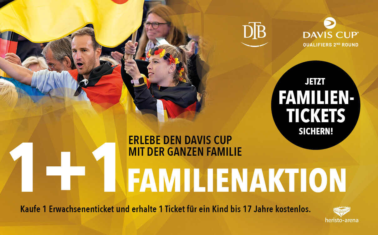 Davis Cup Ticket Aktion