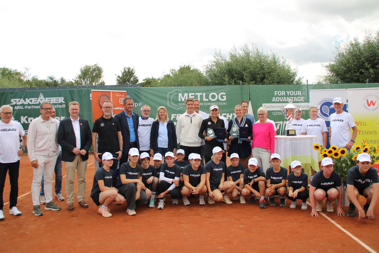 Siegerehrung bei den 6. Erwitte Open