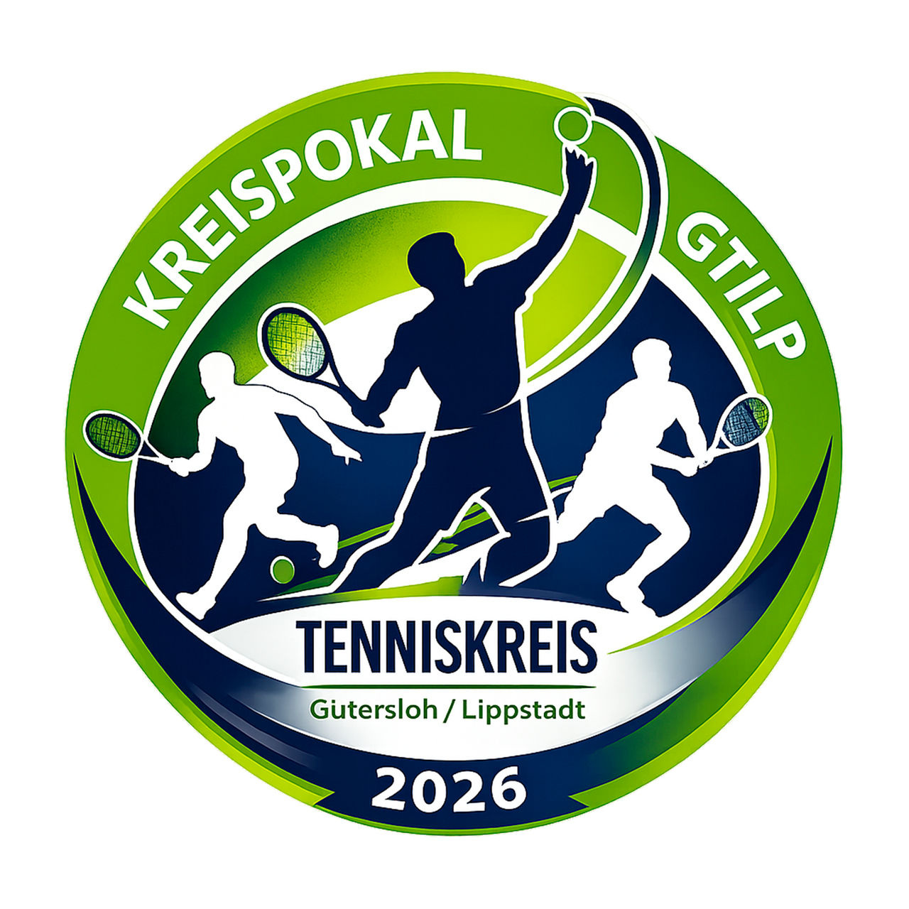 Logo Kreispokal Tenniskreis Gütersloh-Lippstadt