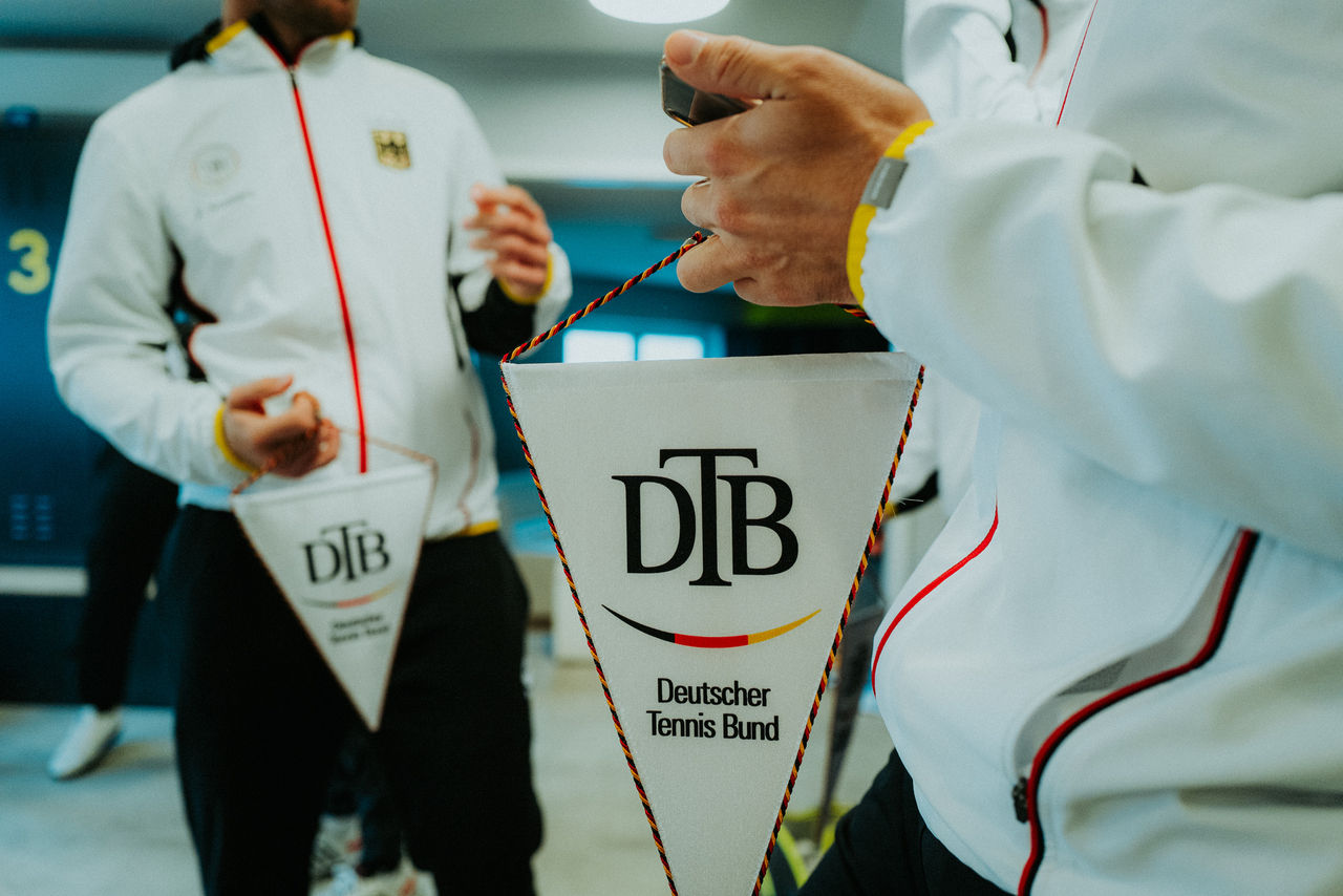Der Davis Cup in Hamburg mit dem DTB.18.09.2022Abdruck+jede Verwendung ohne Zustimmung vom DTB oder Philipp Reinhard ist untersagt.