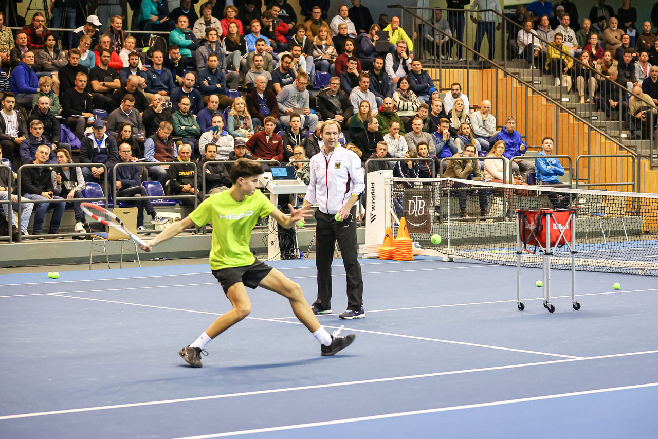 Rainer Schüttler - Beinarbeit als Schlüssel zum Erfolg, Internationaler DTB Tenniskongress 2023, München, Infinity Hotel & Conference Rsort München, 06.01.2023, 

Foto: Claudio Gärtner