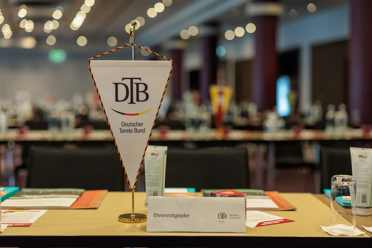 
Mannheim, 20.11.2022, Tennis, Mitgliederversammlung Deutscher Tennis Bund 