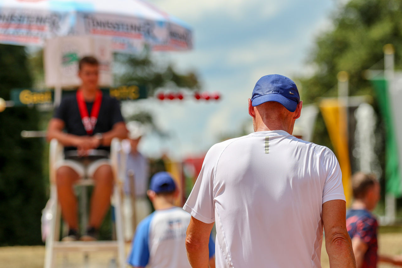 H60: KÃ¼hlkamp, Horst (HTC Schwarz-WeiÃ  Neuss e.V.), Deutsche Tennis-Meisterschaften der Senorinnen und Senoren 2018 (DSM 2018), Bad Neuenahr, 31.07.2018, Foto: Claudio GÃ¤rtner