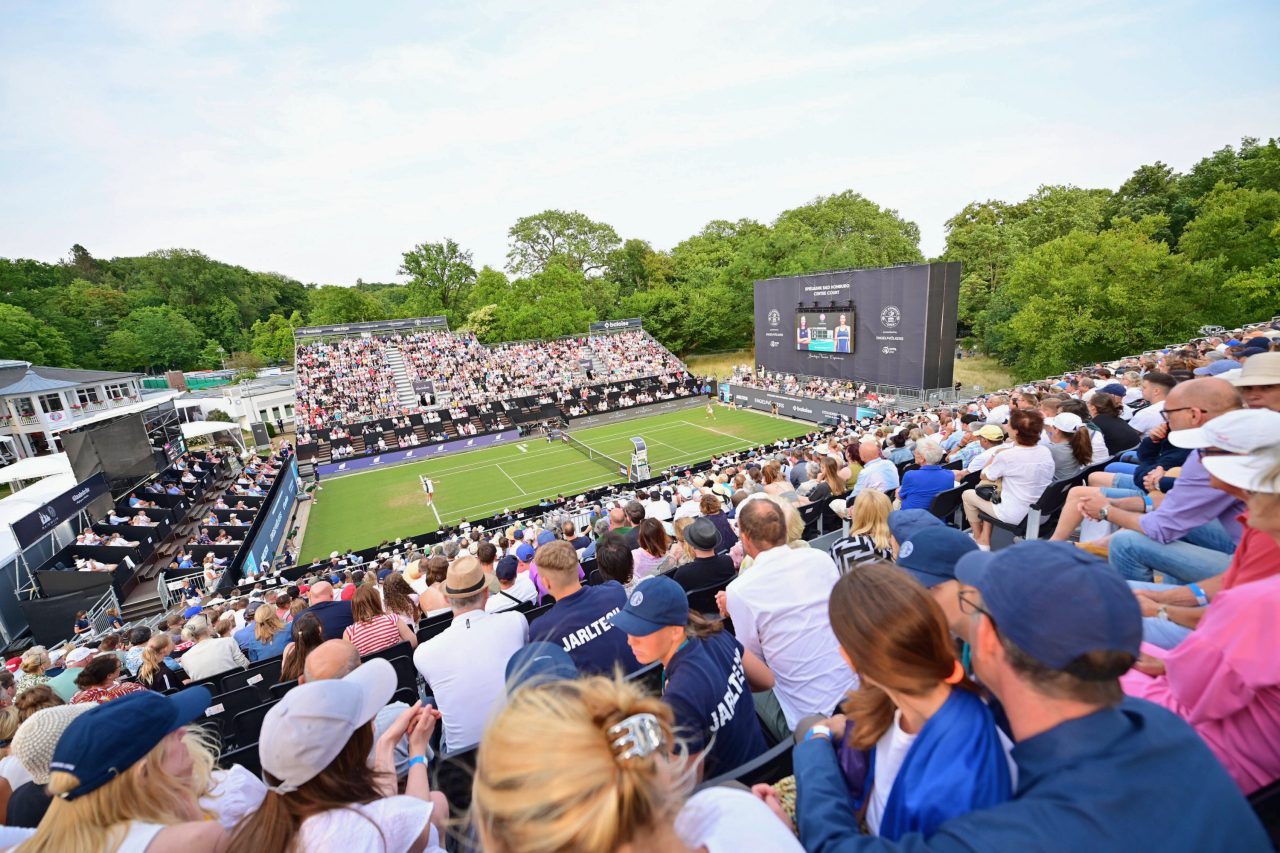 Zuschauerrang bei den Bad Homburg Open