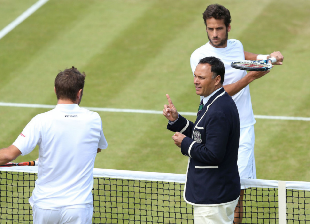 Schiedsrichter beim ATP Turnier