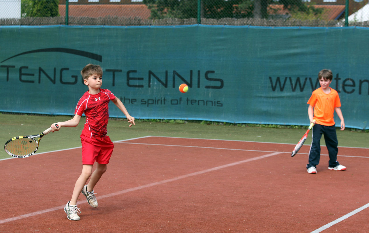 Kindertennisturnier um den Mini-Team-Cup in M