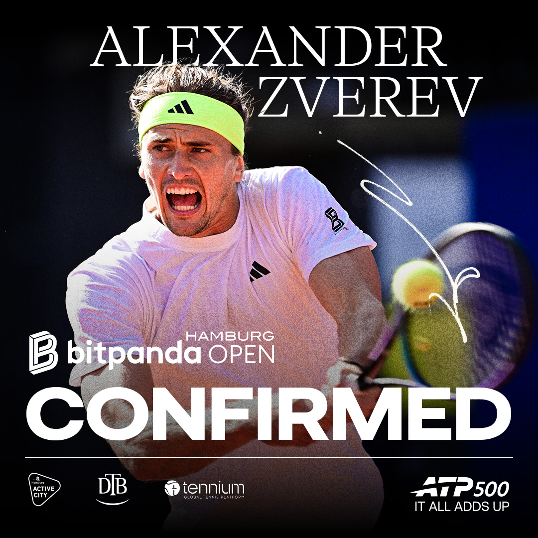 Alexander Zverev Bitpanda Hamburg Open