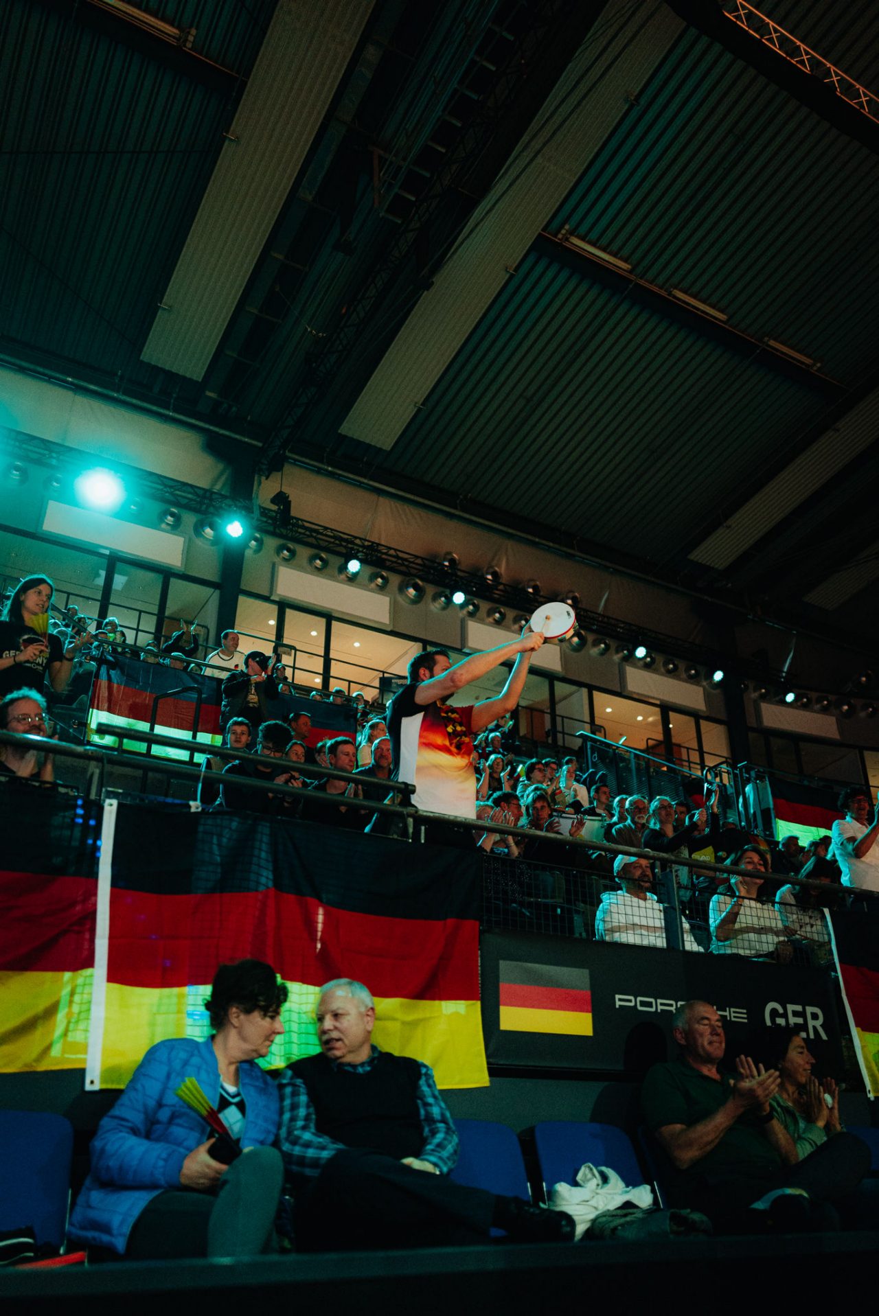 Fans beim Billie Jean King Cup 2023 in Stuttgart.