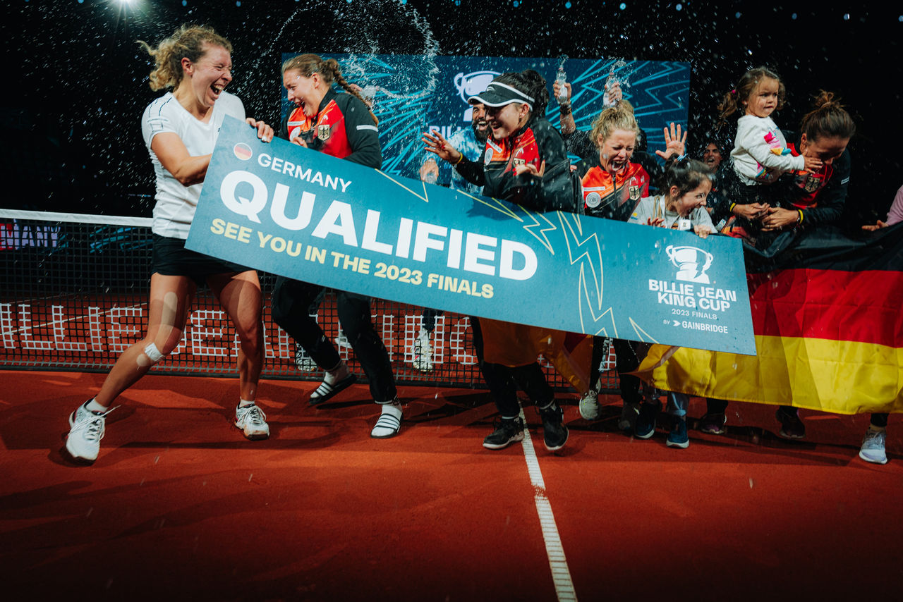 Billie Jean King Cup 2023 in Stuttgart mit dem DTB