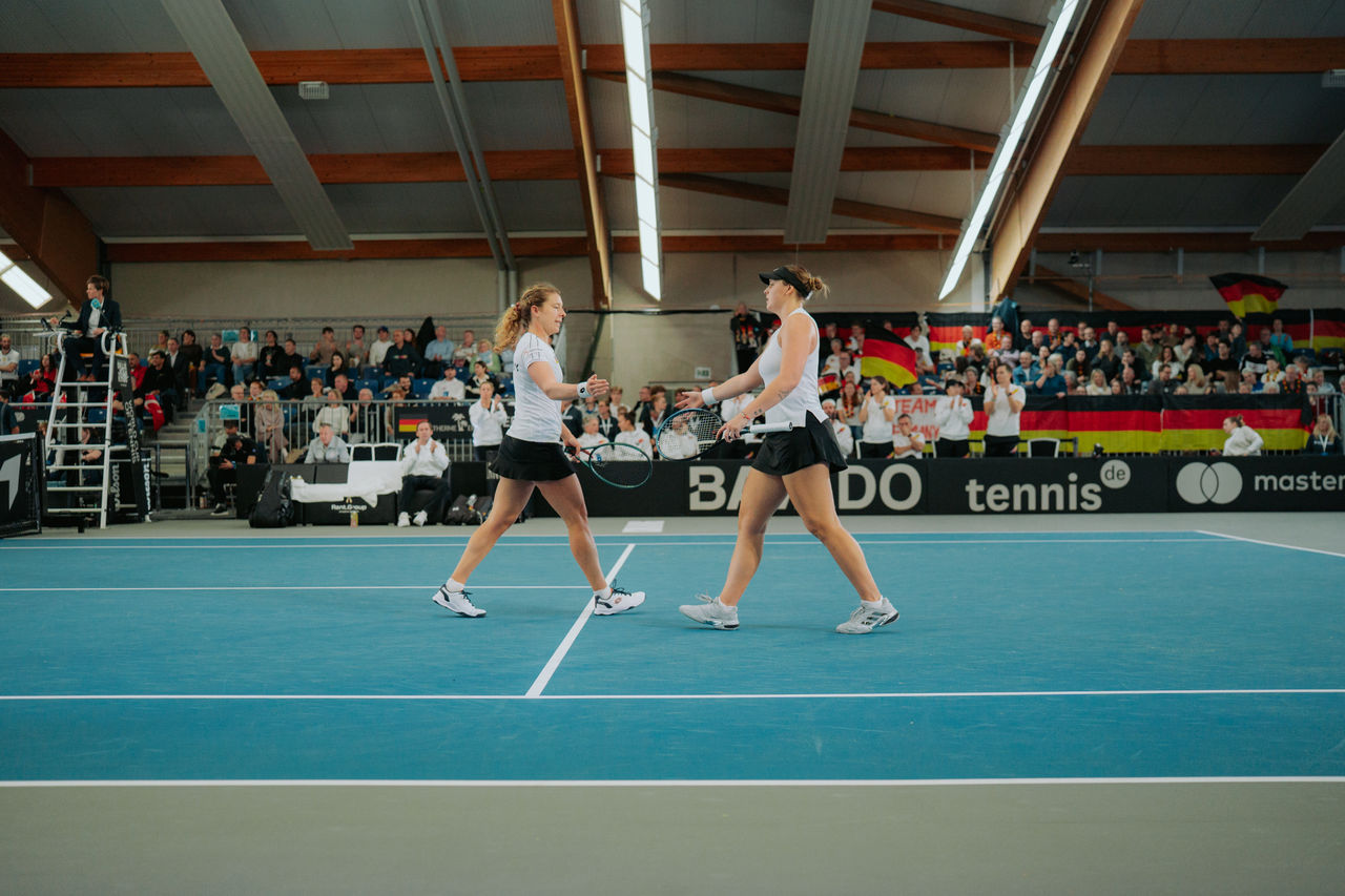 Auf das Doppel könnte es ankommen: Für den Gruppensieg muss Deutschland gegen Belgien gewinnen