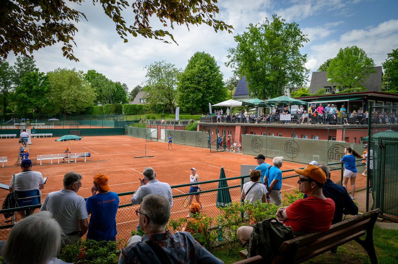 Die Tennisanlage des TC Bredeney