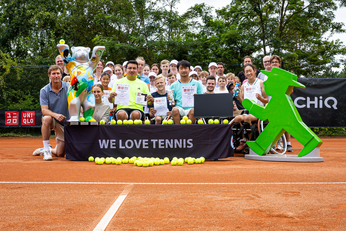 Siegerehrungen: Abschussfoto aller Finalisten, 35. German Open - Beate Loddenkemper Trophy 2025 - Finaltag, Berlin, SV Zehlendorfer Wespen, 27.07.2025, Foto: Claudio Gärtner