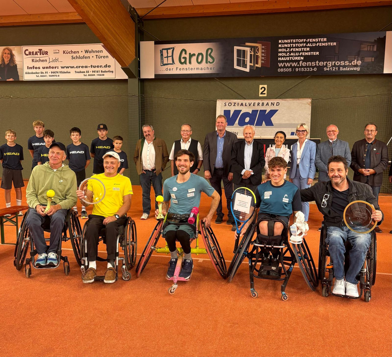 Die Siegerehrung bei den Büchlberg Open 2025